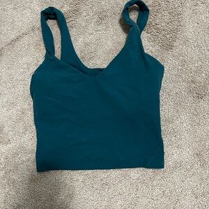 Teal Sleeveless Women's Top